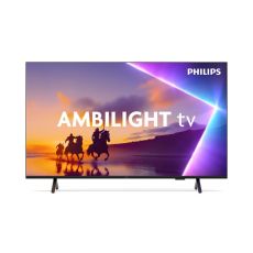 Philips 43PUS8510/12, 43" 4K Ultra HD QLED, 3840x2160p, DVB-T/T2/T2-HD/C/S/S2, 60Hz, Ambilight 3, Pixel Precise UHD, 90% DCI, HDR+, Titan OS, Dolby Atmos, Dolby Digital, VRR, 3*HDMI, 2*USB, 802.11ac, 20W RMS, Black, image 