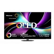 Hisense 55" A85Q, 4K UHD OLED Smart TV, 120Hz, 1000 nits,HDMI 2.1, Game Mode Pro, AMD FreeSync Premium, Dolby Vision IQ & Atmos, Bluetooth, Alexa Built-in, Black, image 