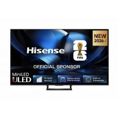 Hisense 50" U7SE, 4K Ultra HD 3840x2160, ULED, FALD, Quantum Dot, 144Hz, IPS, HDR 10+, HLG, Dolby Vision IQ, Dolby Atmos, Smart TV, WiFi 5GHz, WiFi Direct, BT, Anyview Cast, 4xHDMI, 2xUSB, LAN, CI+, DVB-T2/C/S2, Black, image 