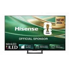 Hisense 55" E8S, 4K Ultra HD 3840x2160, ULED, Quantum Dot,144 Hz,HDR 10+, HLG, Dolby Vision, DTS Virtual X, Smart TV, WiFi, Light Sensor, BT, Anyview Cast, 4xHDMI, 2xUSB, LAN, CI+, DVB-T2/C/S2, Singale Stand, Black, image 