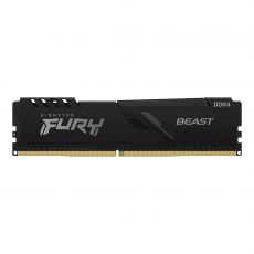 Памет Kingston FURY Beast Black 8GB DDR4 PC4-25600 3200MHz CL16 KF432C16BB/8, image 