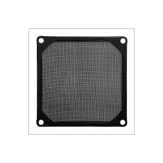 Evercool Fan Filter Metal Black - 140mm, image 