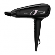 Rowenta CV5820F0, Studio Dry, DC, Effiwatts technology 2100W equivalent 2300W, High drying rate of 5,5g/min, High air speed up to 80km/h, Ionic generator, Thermo Control, 6 settings, concentrator 14mm, cool air shot, removable grid, image 