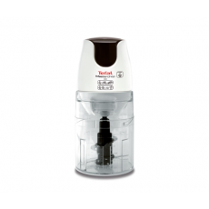 Tefal MB450B38, Masterchop XL, 500 W, Capacity 500 ml, 4 stainless steel blades, 3 in 1: grinding, chopping and mixing, white/dark warm silver, image 