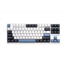 VGN безжична геймърска механична клавиатура Wireless Gaming Mechanical Keyboard - V87 Starry Sky - Dynamic Silver Switches [Linear], image 