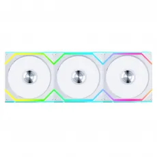 Вентилатори 3бр Lian Li UNI FAN SL Wireless ARGB PWM - 120 mm Бели + Контролер, image 