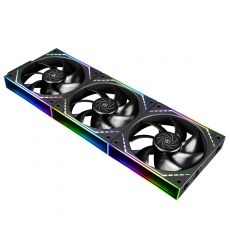 Thermalright Комплект вентилатори Fan Pack 3-in-1 3x120mm - TL-M12Q x 3 - Infinity Mirror, Daisy-Chain, A-RGB, image 