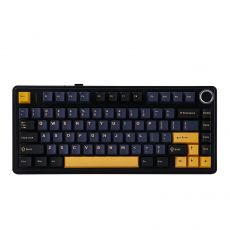 Aula геймърска механична клавиатура Wireless Gaming Mechanical Keyboard F75 Thunder Black - Reaper Switch [Linear] (English US), image 