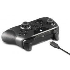 Безжичен геймпад Spartan Gear Mora 3 за PC и Switch - Черен, image 
