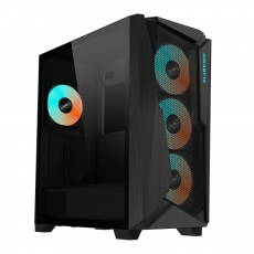 Case Gigabyte C301 Black V2, TG, Mid-Tower, image 