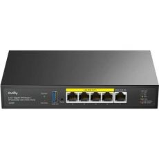 Wireless router and access point CUDY C200P 2 in 1, 1xGigabit, 4xGigabit POE+PSU, USB 3.0, image 