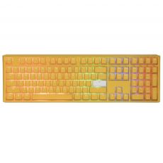 Mechanical Keyboard Ducky One 3 Yellow Full-Size, Cherry MX Clear, image 