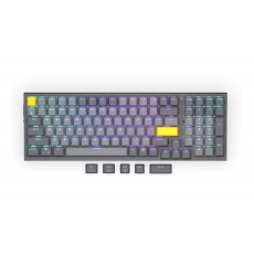 Геймърскa безжична механична клавиатура ENDORFY Celeris 1800 - Endorfy Yellow Switch - Full Size, image 