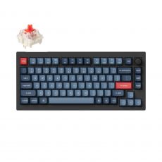 Механична клавиатура Keychron V1 MAX QMK 75% Carbon Black - Wireless, image 