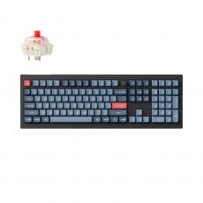 Механична клавиатура Keychron V6 MAX QMK Carbon Black - Wireless, Full-Size, image 
