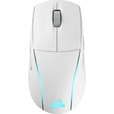 Corsair M75 White Wireless Lightweight RGB Gaming Mouse, image 