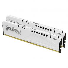 Memory Kingston FURY Beast White 64GB(2x32GB) DDR5 6000MHz CL36, image 