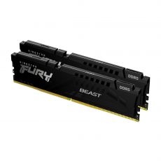 Памет Kingston FURY Beast Black 16GB(2x8GB) DDR5 5600MHz CL40 KF556C40BBK2-16, image 