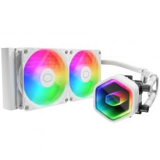 Охладител за процесор Cooler Master Master Liquid 240 Core II ARGB White Edition, image 