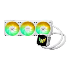 CPU Water Cooler ASUS TUF Gaming LC III 360 ARGB White Edition, image 