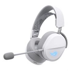 Gaming Wireless Headphones ASUS ROG Pelta White - USB-C, Aura Sync RGB, image 