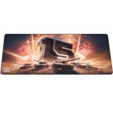 Геймърски пад World of Tanks 15 Anniversary, XL, image 