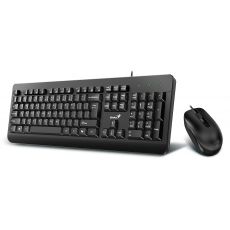 Genius Keyboard and Mouse - KM-160 Black - AI, BG, USB, image 