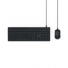 HAMA Жичен комплект клавиатура и мишка CKM-200, USB-A, USB-C, image 