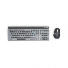HAMA Комплект безжична клавиатура-мишка "WKM-750", Bluetooth & 2.4Ghz, кирилизирана, image 