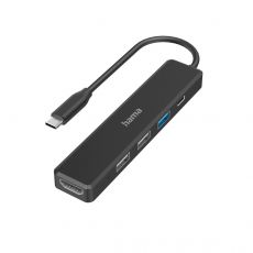 USB-C, Hub, Multiport, 5 Ports,3х USB-A,1x USB-C, HDMI,4К, image 