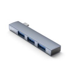 Orico USB3.0/2.0 HUB 3 port TYPE C, Aluminum - AH-W13-GY, image 