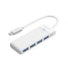 Orico USB3.1 HUB Type-C - 4 x USB3.0 - PAPW4A-C3-015-WH, image 
