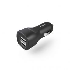 Hama Car Charger, 2x USB-A, 12 W, 201636, image 