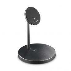 Hama Wireless Qi2 Charger, Inductive Fast Charging, Charging Station Stand, 15 W, image 