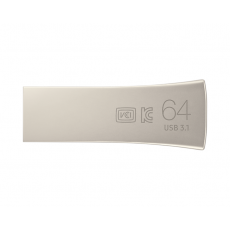 USB памет Samsung BAR Plus, 64GB, USB-A, Сребриста, image 