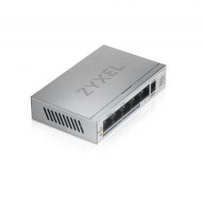 Суич ZyXEL GS1005-HP, 5-портов гигабитов неуправляем PoE+, 60W, image 