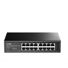 Суич Cudy FS1016, 16 портов, 10/100Mbps, Metal Switch, image 
