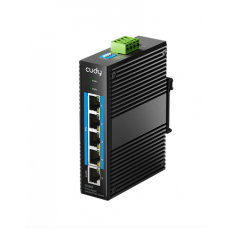 Cudy IG1005P Industrial 5-Port 10/100/1000M PoE+ Switch 65W, image 