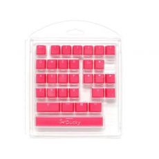Капачки за механична клавиатура Ducky Pink 31-Keycap Set Rubber Backlit Double-Shot US Layout, image 