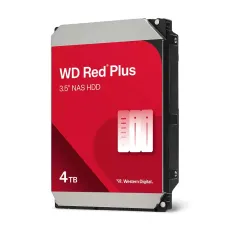 Western Digital Red Plus, 4TB NAS, 3.5", 128MB, 5400RPM, image 