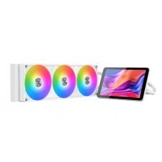 Xigmatek водно охлаждане Water Cooling Connect Pro 360 Arctic - 7 inch Magnetic LCD Display, image 