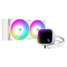 DeepCool водно охлаждане Water Cooling LS520 SE White - Addressable RGB, Infinity mirror design - LGA1700/AM5, image 