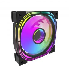 Darkflash Fan 120mm Infinity 24R Pro - Infinity Mirror, ARGB, Reverse - Black, image 