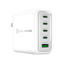 JUP53100 100W GaN USB-C® 5-Port Charger, image 