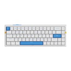 ATK професионална геймърска механична клавиатура Professional Gaming Mechanical Keyboard RS6 - 8K, Gateron Jade Pro Switches [Linear] - White, image 