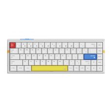 ATK професионална геймърска механична клавиатура Professional Gaming Mechanical Keyboard RS6 Ultra - 8K, TTC RGB Magneto Switches [Linear] - White Shadow, image 