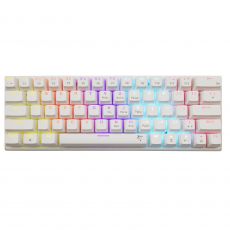 White Shark Gaming Mechanical Keyboard WAKIZASHI 2 - Blue Switches (English US), White, image 