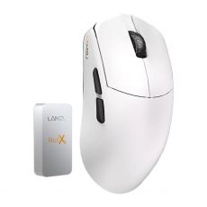 Lamzu професионална геймърска мишка MAYA X 8K - Wireless Gaming Mouse - White, image 