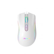 Xtrike ME Геймърска мишка Gaming Mouse GM-314 White - 7200dpi, RGB, image 