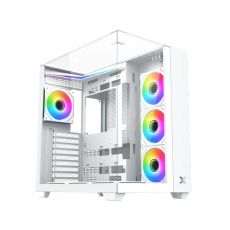 Xigmatek кутия Case ATX - Aqua V Arctic (H23A) - 7 ARGB Fans, image 